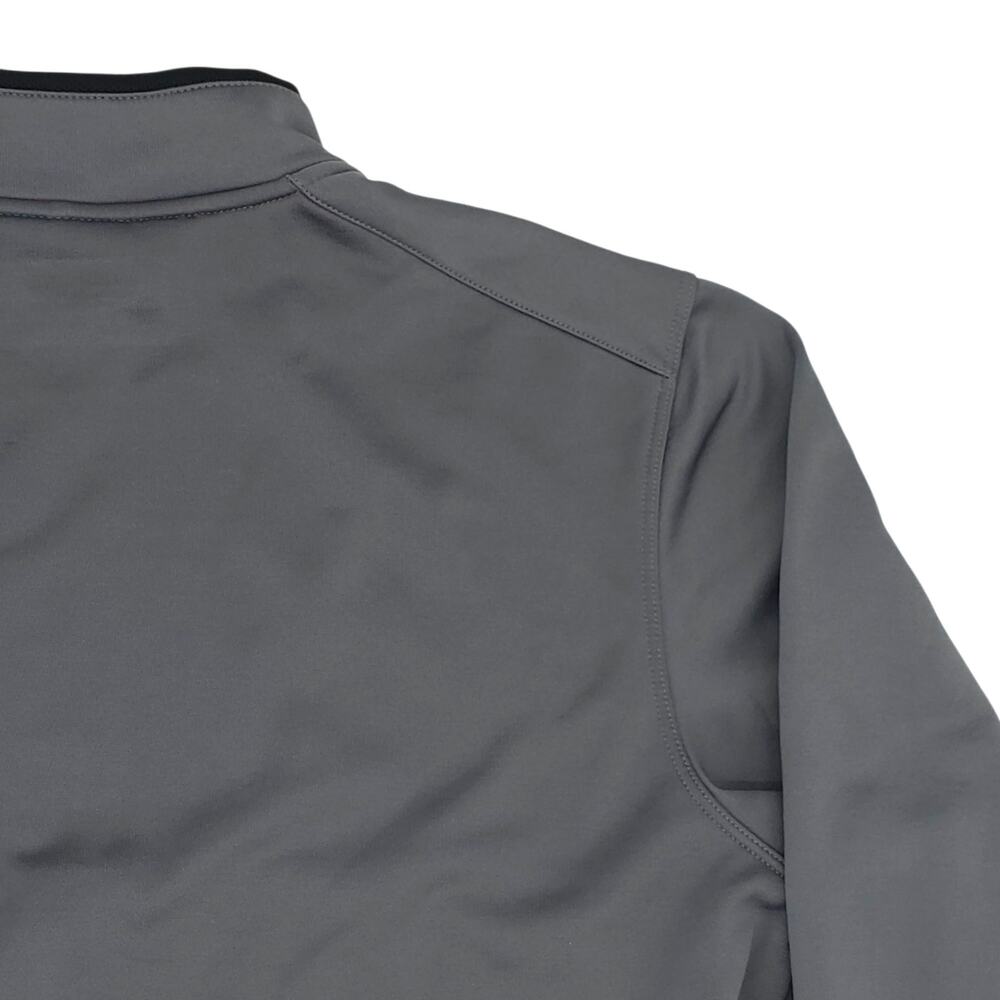 Nike Golf Jacket Mens Small Gray White Pullover 1/4 Zip Standard Therma Fit - Picture 10 of 12